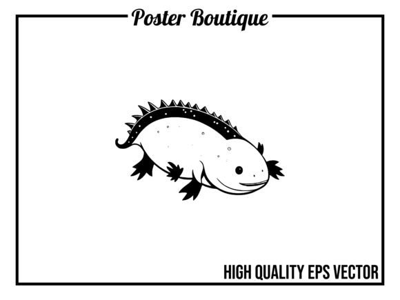 Axolotl Wild Animal Vector EPS: A Designer’s Guide to Creative Charm