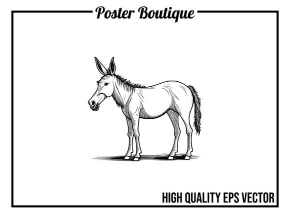 Donkey Wild Animal Vector EPS: A Designer's Guide