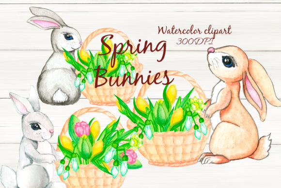 Spring Bunny Clip Art: Elevate Your Seasonal Designs
