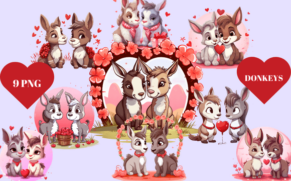 Valentine's Day Cute Animal: The Playful Font for Heartfelt Designs